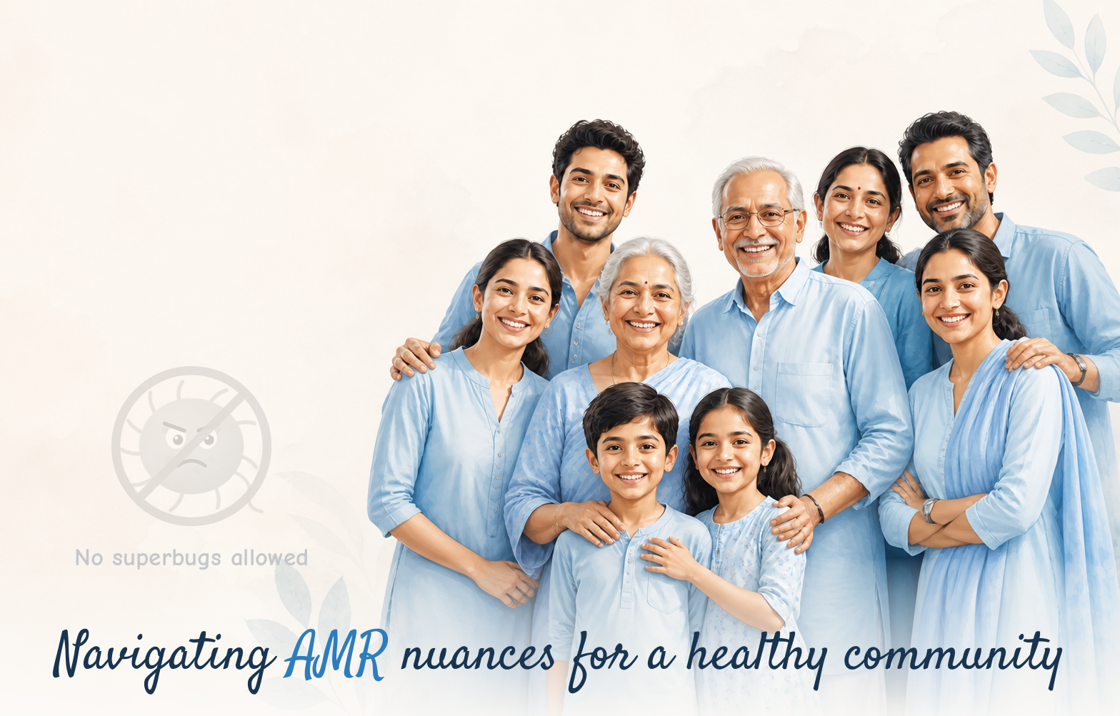 Smiling multi-generational community